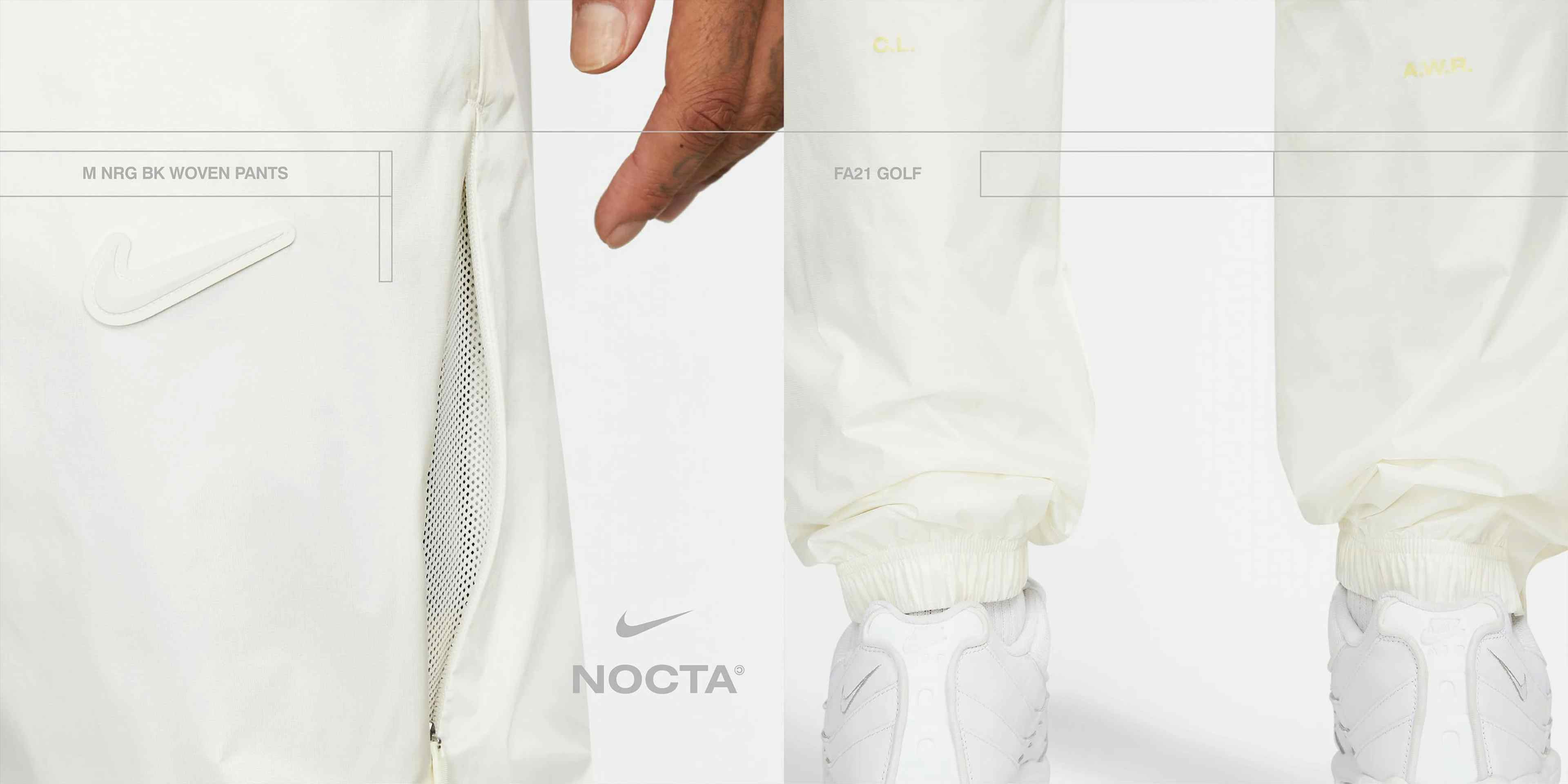 Nike NOCTA Design, Treatment & More Brand Collateral